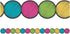 Teacher Created Resources Chalkboard Brights Circles Die-Cut Border Trim, 3498