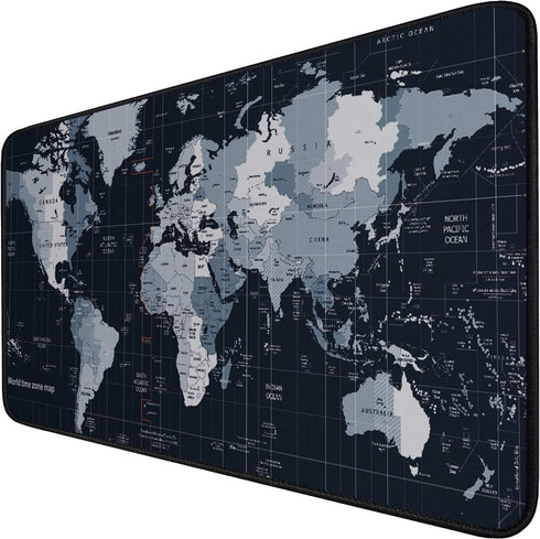 Gaming Mouse Pad, Large Extended Desk Mouse Pad, Non-Slip Spill-Resistant with Special-Textured Surface, Anti-Fray