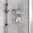 Counter 2 Countertop Acrylic Corner Bathroom Organizer - Tier Storage Shelves for Dresser, Kitchen, Laundry, Dorm Room