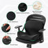 FuturaLoom Tailbone Memory Foam L-Shaped Seat Cushion with Lumbar Support & Adjustable Strap - Pain Relief for Office