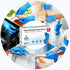 Schneider Blue Vinyl Synthetic Exam Gloves, Medium, Box of 50, 4-mil, Powder-Free, Latex-Free, Non-Sterile
