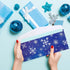 Whaline 150Pcs Christmas Money Envelope, Blue White Snowflake Cash Envelope for Holiday Mailing and Invitations