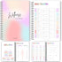 Wellness Journal & Self Care Planner - 90 Day Health, Fitness, Gratitude, Mindfulness, Wellbeing, Diet & Food Tracker -
