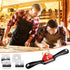 6 Pieces Adjustable Spokeshave Set, 1 Adjustable Spokeshave with Flat Base and 5 Metal Blades