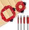 ETCYAOXIN Router Templates and Jigs for Woodworking,Guides and Edge Guide for Precision Routing,Router