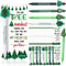 Sayglossy 48 Set Christmas Pen Bulk Christmas Appreciation Gifts Set for Employee Staff