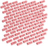 Blue Summit Supplies Pink Erasers Bulk - 100 Pack Classroom Erasers for Kids, School Supplies
