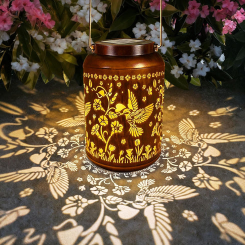 Viewpick Hummingbird Solar Lanterns Outdoor Waterproof Garden Decor Birthday Gifts for Women Mom