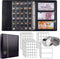 carinacoco 295pcs 2 in 1 Coin Collection Book Set, Coin Collection Supplies, Coin