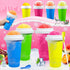 2 Pack Frozen Slushy Cup, Slushie Maker Cups, Magic Quick Squeeze Cups for Ice Cream Juice Milk Yogurt, DIY Smoothie