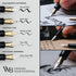 Wordsworth & Black Fountain Pen Set, Medium Nib, 24 Ink Cartridges & Refill Converter, Gift Case for Calligraphy