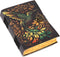 Blank Book of Shadows Spell Leather Journal, Vintage Notebook with 200 Pages for Wiccan Sketching