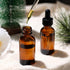 Magic Season Boston Round Glass Bottles (Amber, 1 fl oz) with Droppers - 2 Pcs