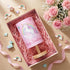 Tujoe 3 Pcs Interchangeable Unicorn Bedside Table Lamp Fabric Nightstand Table Lamp for Kids Room Desk Reading Bedroom