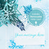 Paper Love 3D Snowflakes Pop Up Card - Gift for Winter, Christmas, 5" x 7" Cover with Envelope and Note Tag