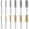 24 Pieces Bore Brush for Drill, Wire Cleaning Brush Set, Stainless Steel Cleaning Brush for Power Drill