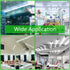 2FT LED T8 T10 T12 Type A+B Tube Lights, 15W 5000K 2100lm, F20T12/F30T8 Replacement, Dual-Ended, 1 Pack
