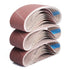 21 Pack Sanding Belts, 3 x 21 Inch for Belt Sander, 40/60/80/120/180/240/400 Grits Assortment for Woodworking