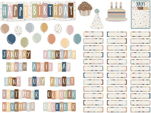 Teacher Created Resources Mini Bulletin Board, Everyone is Welcome Happy Birthday Decoration
