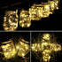 20 10 Pack SmilingTown Solar Light for Mason Jars LED Outdoor Fairy String Light Lids with Hangers for Jar Lantern