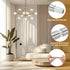PATIKIL Rod,6 Set 12" M10 1mm Threaded Extension x Fine Thread Lamp Pipe with Lamp Pipe Nipple,Sloped Ceiling Adapter