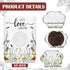 Fumete 100 Pcs Let Love Grow Seed Packets - Wedding Favor Kraft Bag with Window for Guests, No Seed