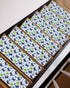 LBCASA 4 8 30 Inch Stair Treads Non Slip Indoor for Wooden Steps, Crab Palm Trees Pcs Stair Mats for Kids Elders Dogs