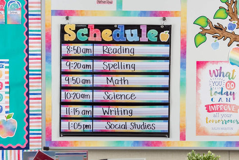 Teacher Created Resources Black 7 Pocket Chart, 20740