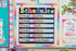 Teacher Created Resources Black 7 Pocket Chart, 20740