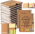 Chuangdi 20 Sets Employee Appreciation Gifts - Inspirational Spiral Notebook with Bamboo Pen