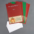 Set 6 (2 3 7 Inches, Current Holiday Season Money Cards of Christmas Cash Cards of Each Design), x Envelopes Included