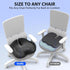 Tailbone Seat Cushion, Memory Foam Pressure Relief Coccyx Cushion for Pain, Extra-Large Butt Pad for Office Chair, Car