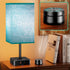 Nightstand Lamp & USB C+A Fast Charging Station: Modern Bedside Table Lamp
