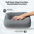 Tounee Book Holder Stand - Ultra Soft Lap Beanbag Pillow for Books, Tablets, iPads & Kindle - Hands-Free Reading