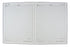 BookFactory Blue Lined Lab Notebook, 168 Blue Grid Pages, 8 7/8" x 11 1/4"