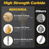 3 60/90/120-Degree 1/4" 1/2" Pcs V Groove Router Bits, Shank, Cutting Diameter, Carbide Tip Woodworking CNC Engraving