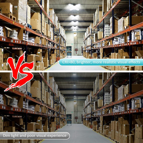 (M-4 Panels-2 Pack) Led Garage Led Lights