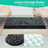 Gimars Upgrade Ergonomic Ultra-Soft Foam Keyboard Mouse Pad Wrist Rest Set for Pain Relief