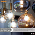 6 Pack Sunlite G16 LED Dimmable Decorative Globe Vanity Light Bulbs, Frosted, 7W (60W Equivalent), 4000K Cool White