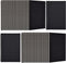 Epakh 36 Pack Blank Unlined Spiral Notebook, A5 Soft Cover Memo Notepad, 100 Pages, 8.3 x 5.5 Inches (Black)