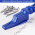 2 Pcs Nail Holder for Hammering - Plastic Pliers for Safe Hammering of Nails, Basic Repair and Woodworking Tool