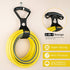 LuBanSir 3 Pack Extension Cord Organizer, 28" Portable Hook and Loop Storage Straps for Cables, Ropes, Garden Water