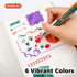 Shuttle Art Multicolor Pens, 23 Pack 6-in-1 0.7mm Retractable Ballpoint Pens for Office School Supplies
