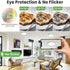 9 Inch 24W 2400lm 3 3000k/4500k/6000K (1Pack, zemty LED Ceiling Light Flush Mount Super Slim Ceiling Lights with Color