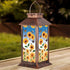 Solar Lantern Outdoor Waterproof Sunflower Butterfly Garden Decor Birthday Gifts for Women Mom and Grandma Solar LED