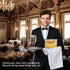 2PCS 8.5 11 Inch 2 4 A4 (2 x Menu Covers, Page View Transparent Restaurant Menu Covers, Fits Size Paper, Menu Holder