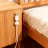 Ortarco 4 Pack Cord Cable Organizer Clips, Charging Wire Cable Holder With Power Strip Holder for Desk Nightstand Phone
