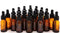 Vivaplex, 24 Amber 10 ml (1/3 oz) Glass Bottles with Glass Eye Droppers