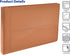 GOLD SEAL 7 Ring Executive Check Binder with Zipper Pouch, Premium Leatherette Cover for 9 x 13" Business Checks