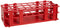 SP Bel-Art No-Wire Test Tube Rack; For 20-25mm Tubes, 24 Places, Red (F18746-0003)